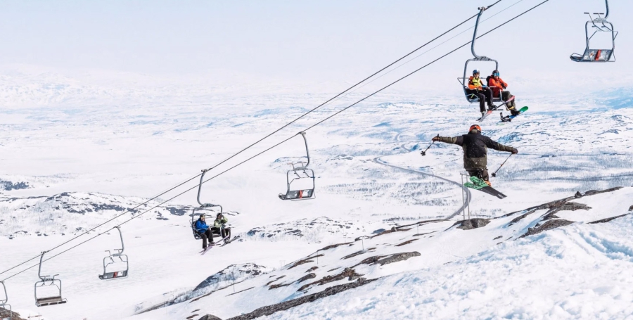 Wintersport Riksgränsen